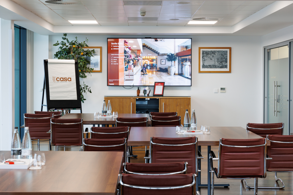 Casa Hotel conferencing and meeting space, Seville Suite | Corporate events Chesterfield