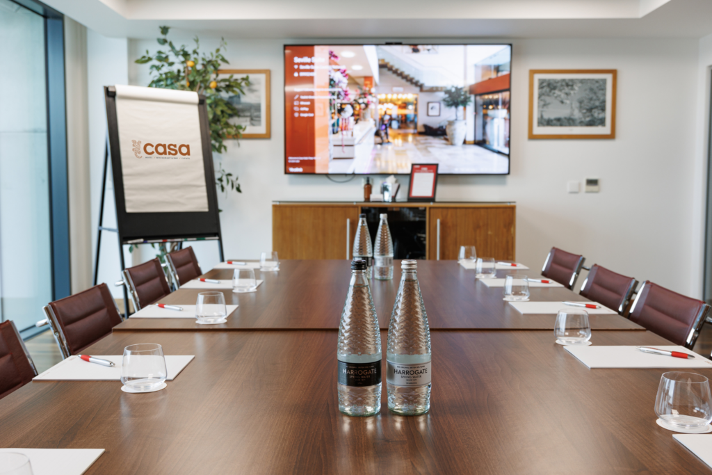 Casa Hotel conferencing and meeting space, Seville Suite | Corporate events Chesterfield