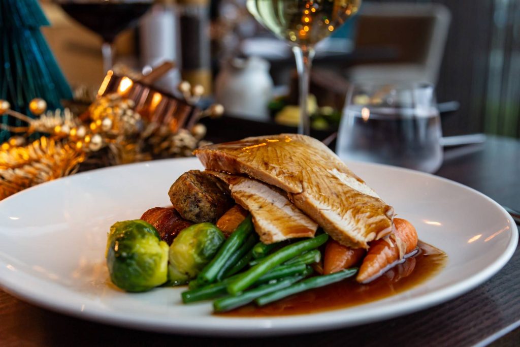 Christmas Party Night Turkey Main Course