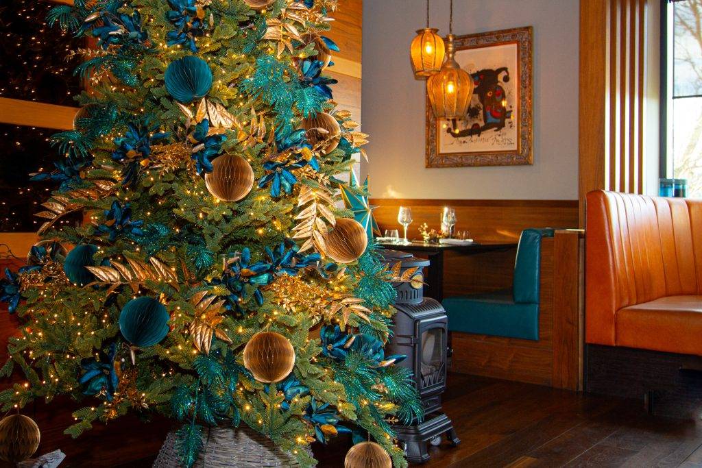 Cocina restaurant at Christmas