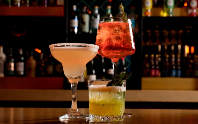 Tribute night drinks at Barca Bar Casa Hotel in Chesterfield