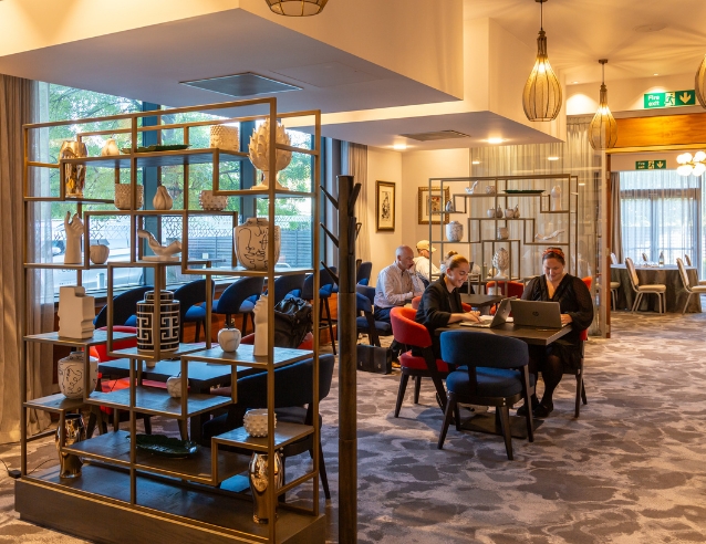 Coworking space in Chesterfield with day workspace access from £15, refreshments and loyalty rewards at Casa Hotel.